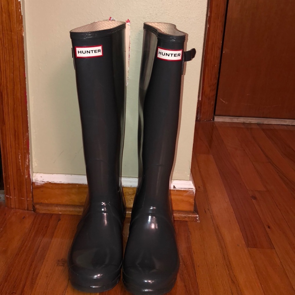 Gray Hunter Rainboots